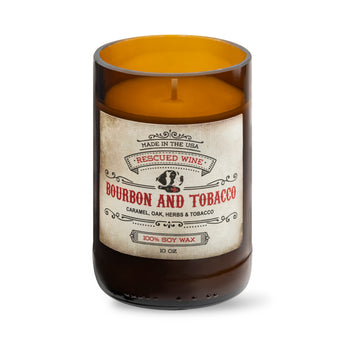 Bourbon & Tobacco Soy Candle Spirits Collection