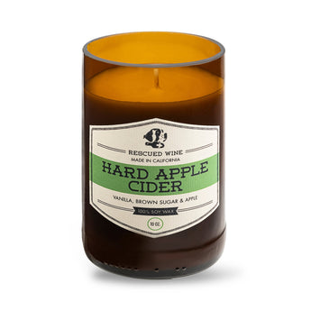 Hard Apple Cider Soy Candle Craft Beer Collection - Rescued Wine
