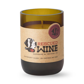 Malbec Soy Candle Signature Collection - Rescued Wine