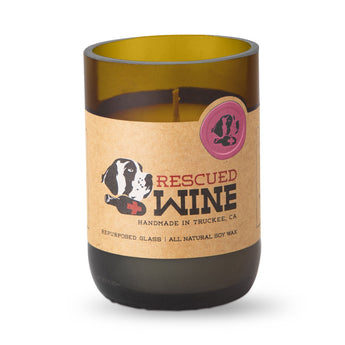 Rosé Soy Candle Signature Collection - Rescued Wine