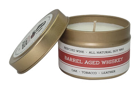 Barrel Aged Whiskey Travel Tin